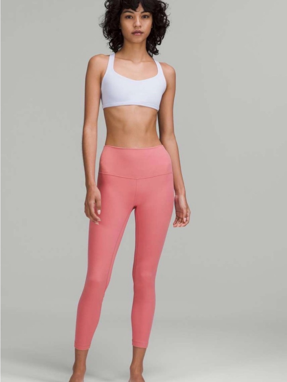 Lululemon Align High-Rise Pink Active Leggings 25”